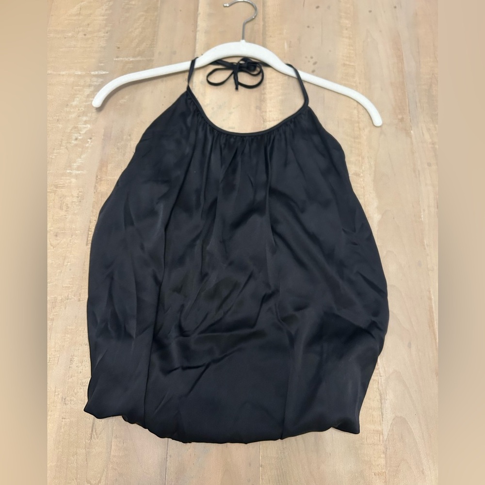 Ramy Brook silk halter top M